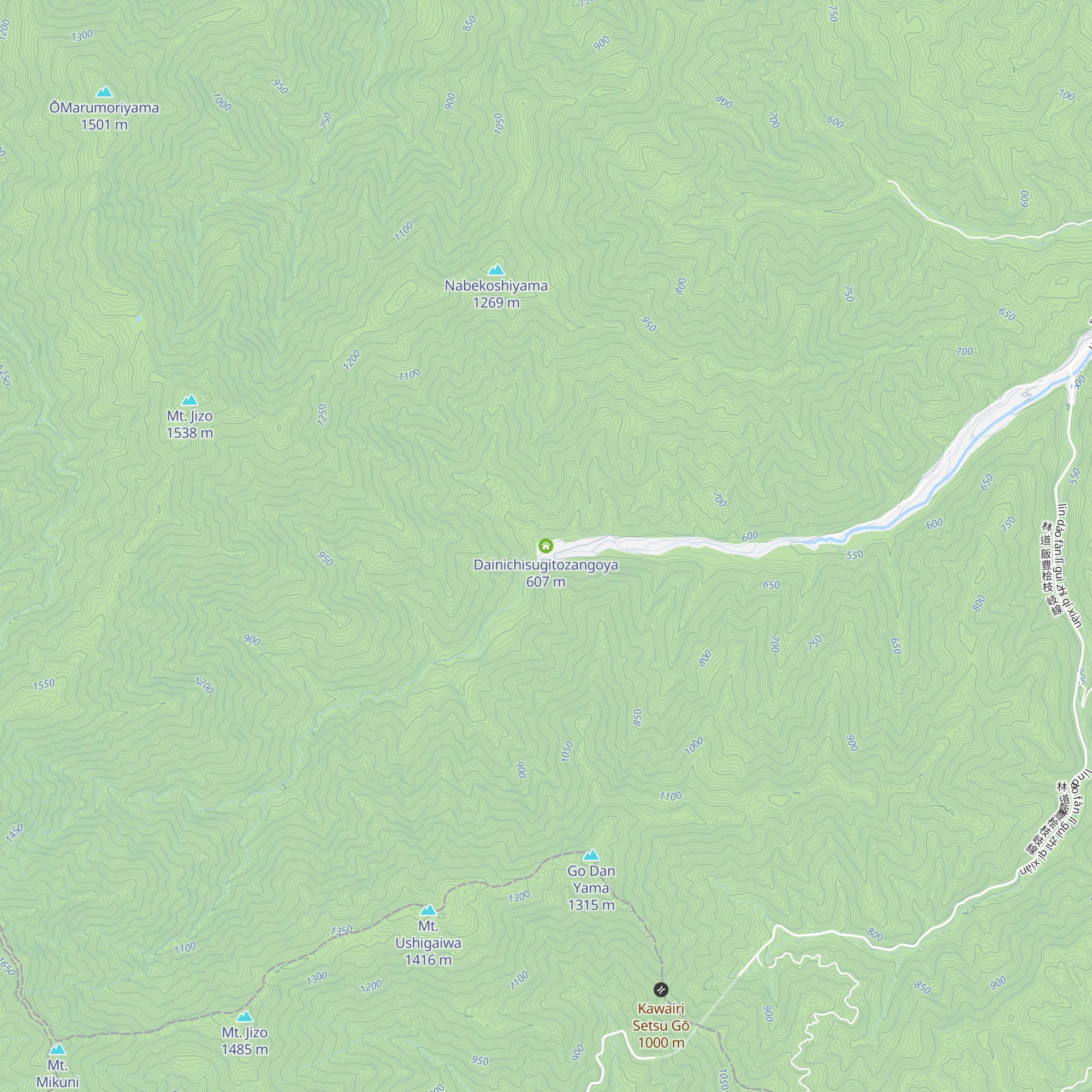 Dainichisugitozangoya map
