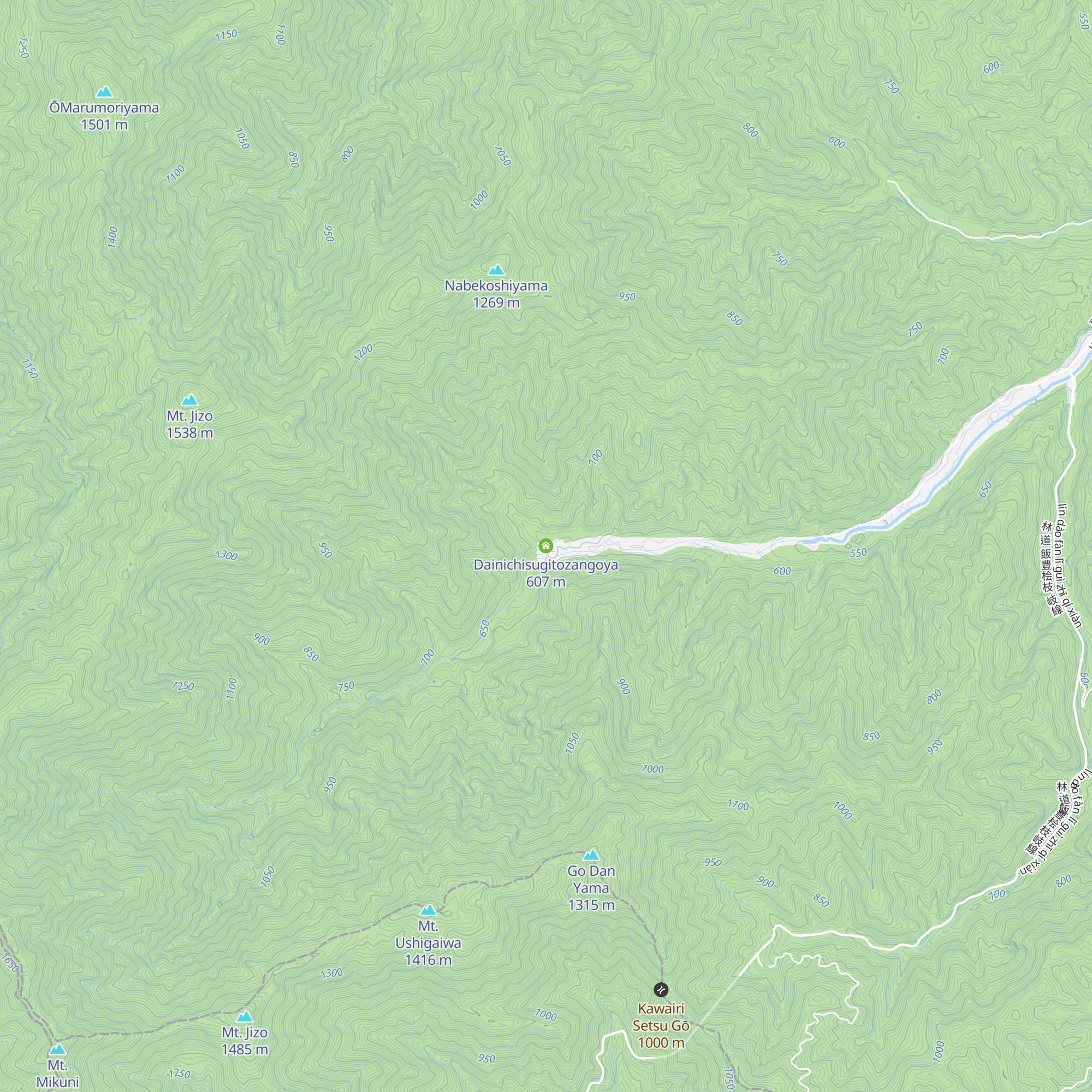 Dainichisugitozangoya map