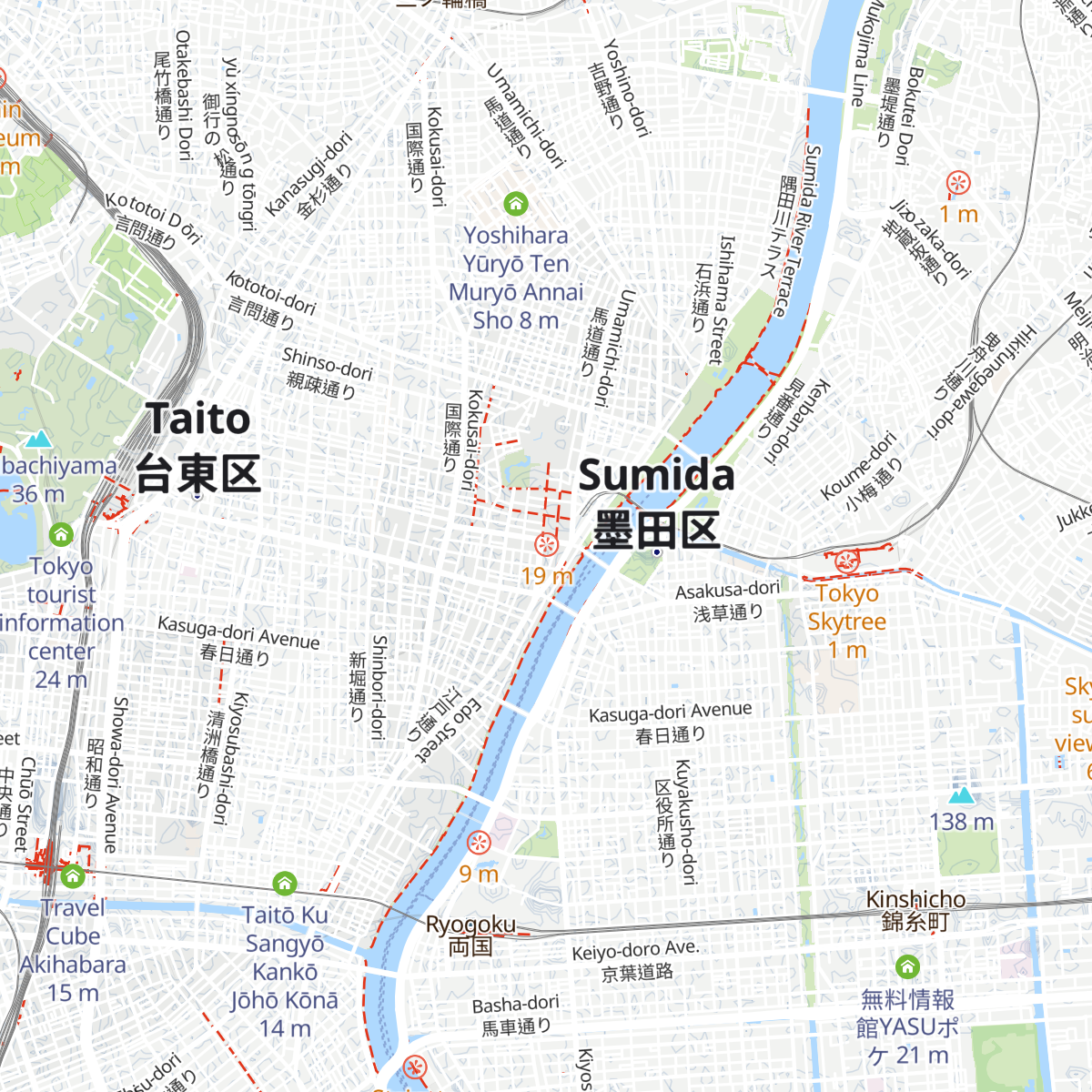 Asakusa Culture and Tourism Center map