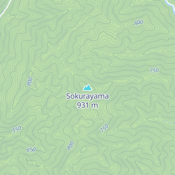 Map of Sokurayama