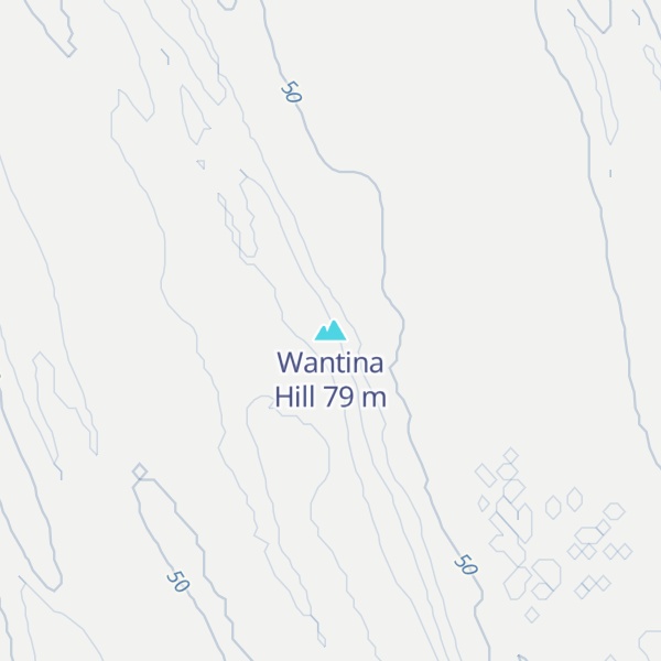 Map of Wantina Hill