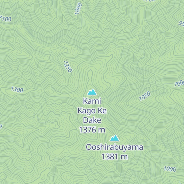 Map of Kami Kago Ke Dake