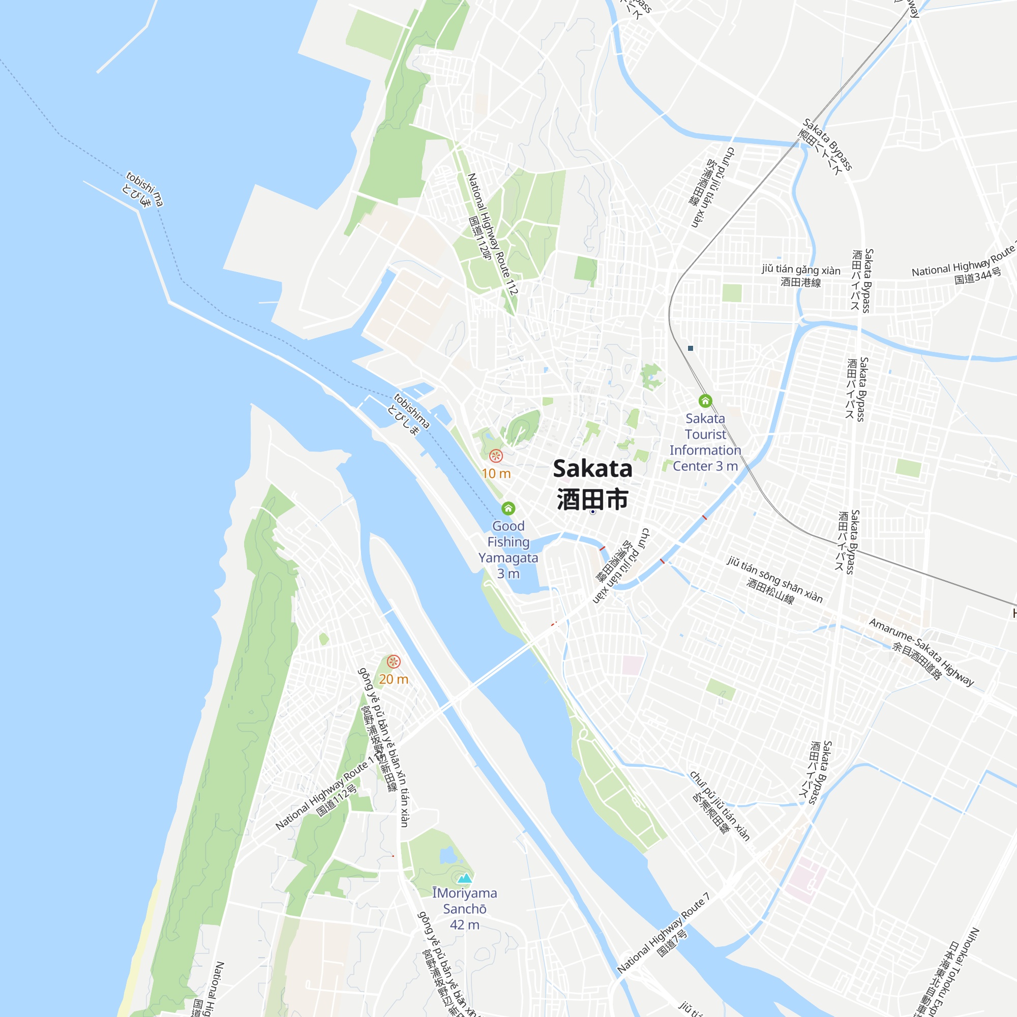 Good Fishing Yamagata map