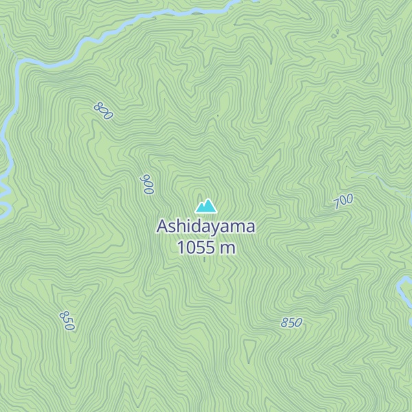 Map of Ashidayama