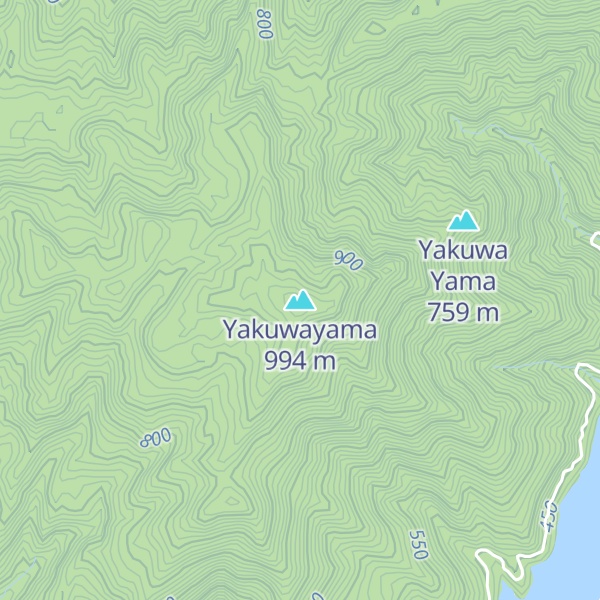 Map of Yakuwayama