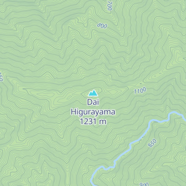Map of Dai Higurayama