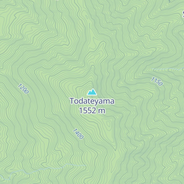 Map of Todateyama