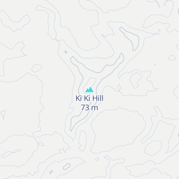 Map of Ki Ki Hill