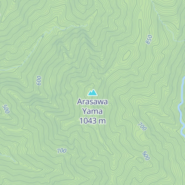 Map of Arasawa Yama