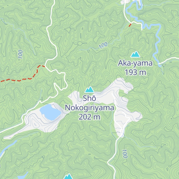 Map of Shō Nokogiriyama