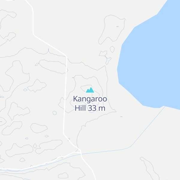 Map of Kangaroo Hill