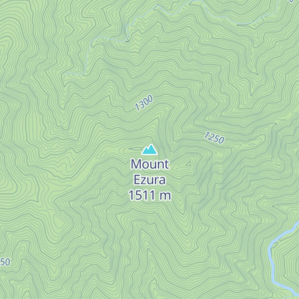 Map of Mount Ezura