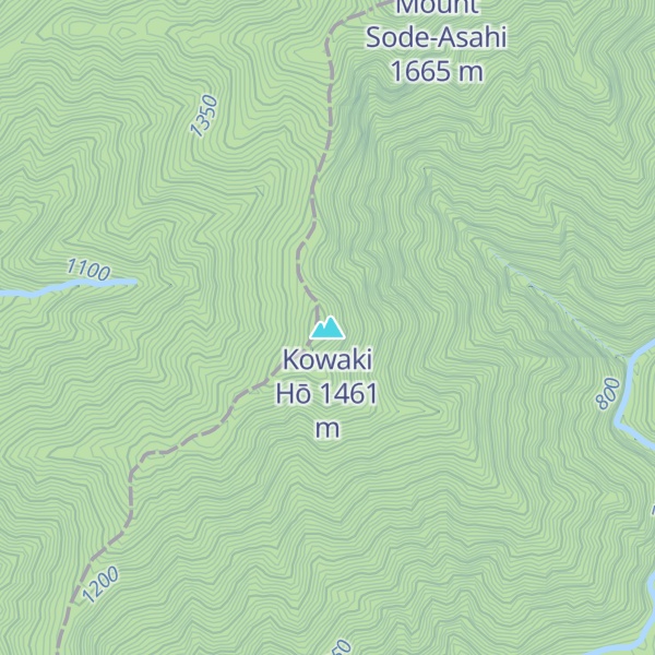 Map of Kowaki Hō