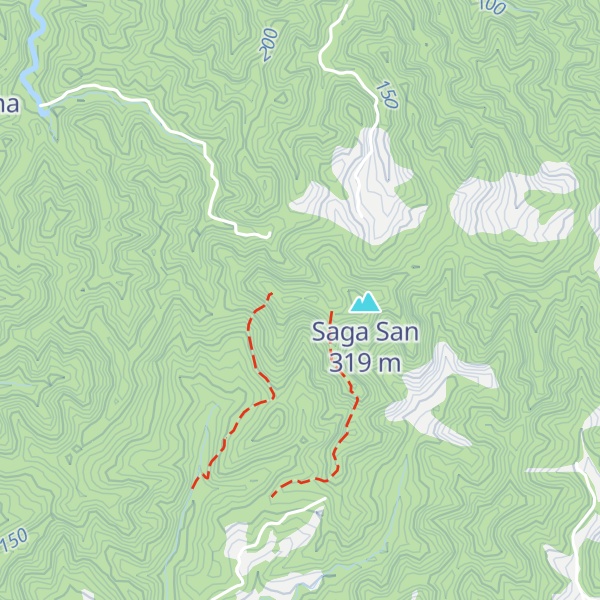 Map of Suisen Pīku