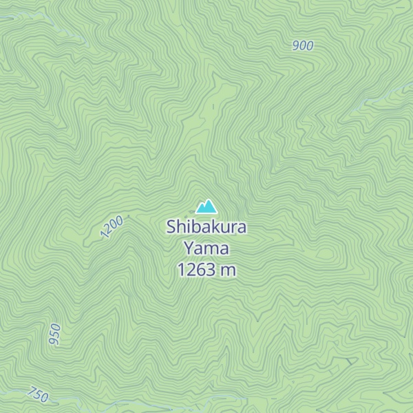 Map of Shibakura Yama