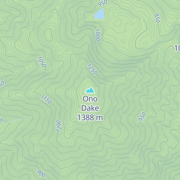 Map of Ono Dake