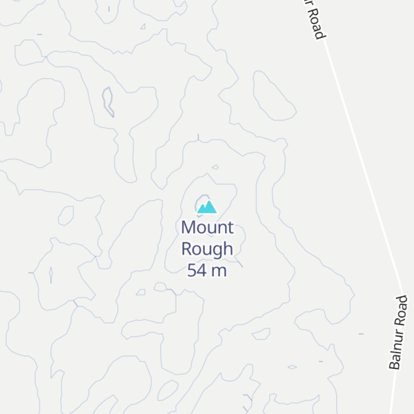 Map of Mount Rough