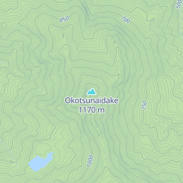 Map of Okotsunaidake