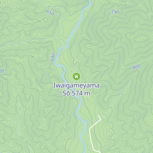 Map of Iwaigameyama Sō