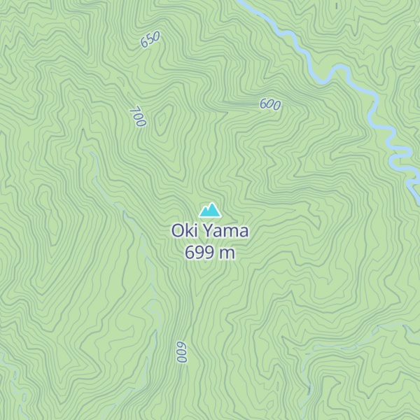 Map of Oki Yama