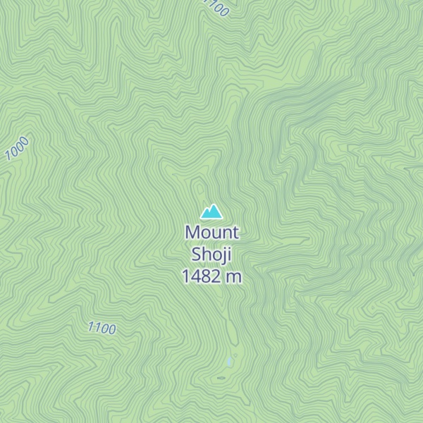 Map of Mount Shoji