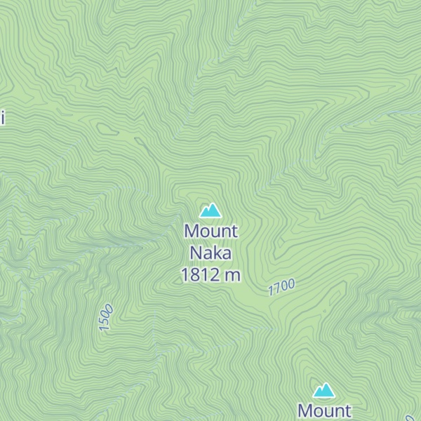 Map of Mount Naka