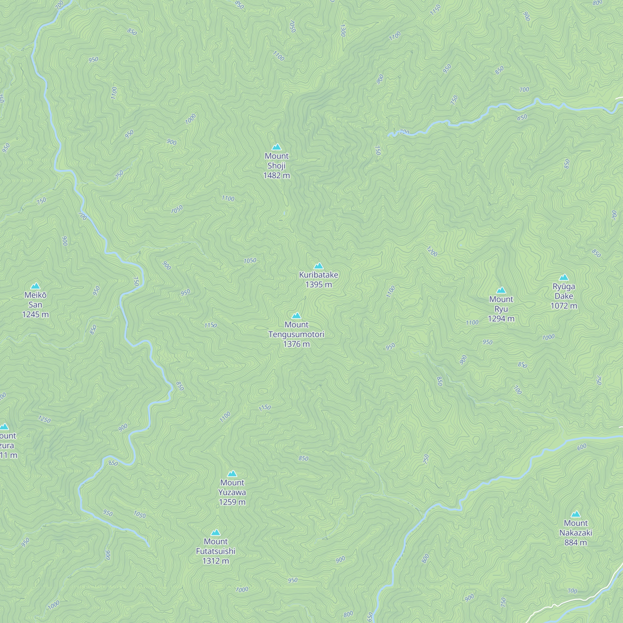 Tengusumōtoriyama Hinan Koya map