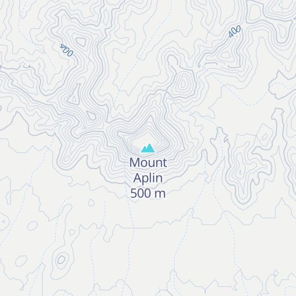 Map of Mount Aplin
