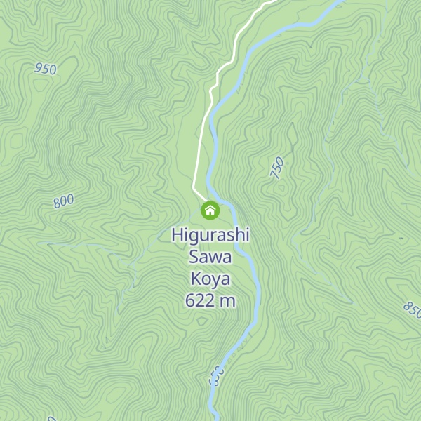 Map of Higurashi Sawa Koya