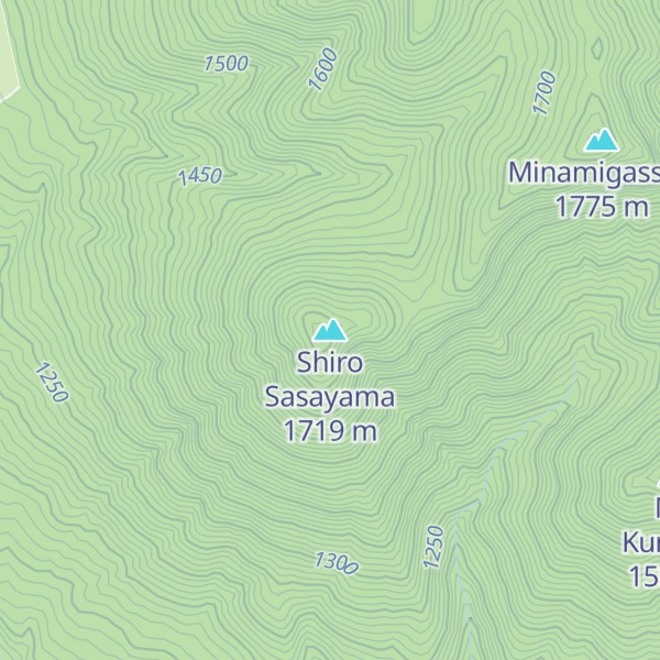 Map of Shiro Sasayama