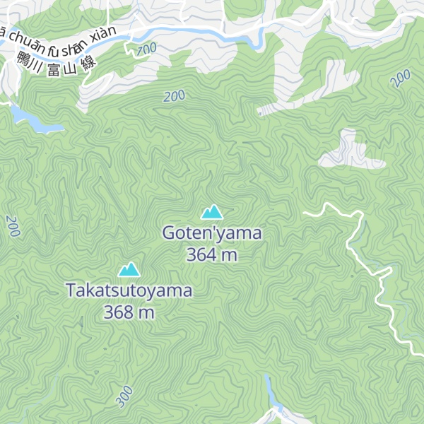 Map of Goten'yama