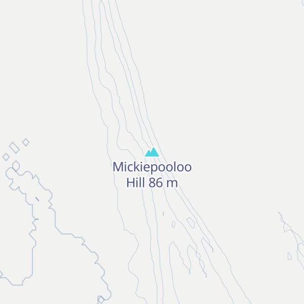 Map of Mickiepooloo Hill