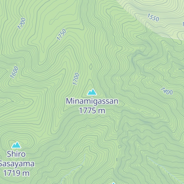 Map of Minamigassan