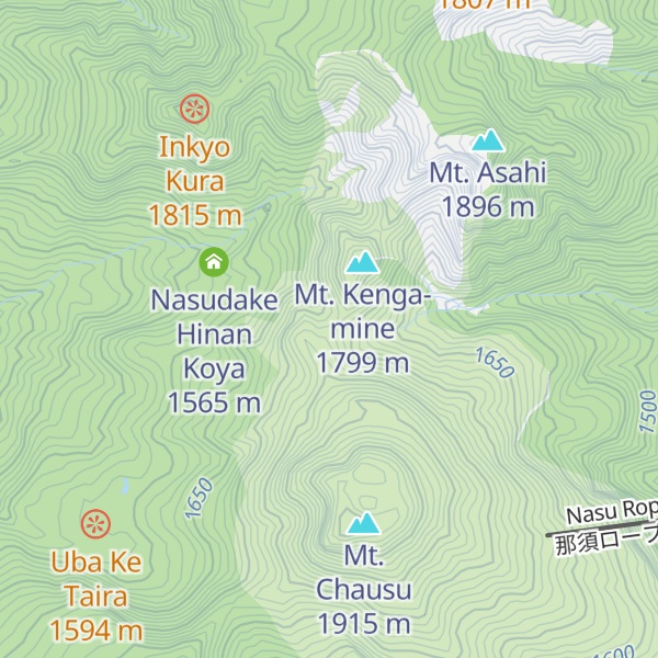 Map of Mine No Chaya Ato Hinan Koya
