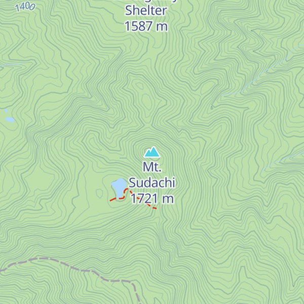 Map of Mt. Sudachi