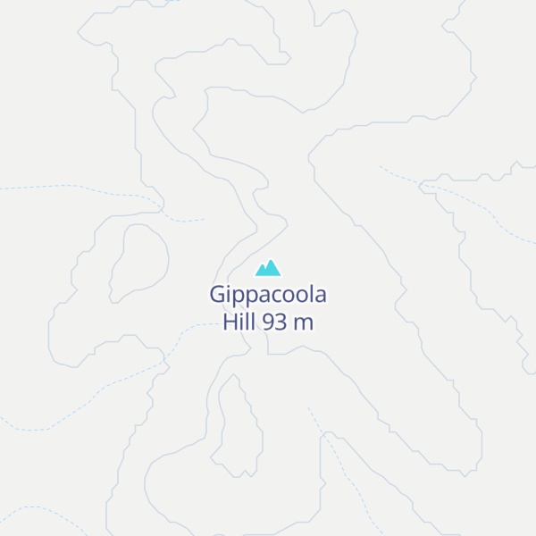 Map of Gippacoola Hill