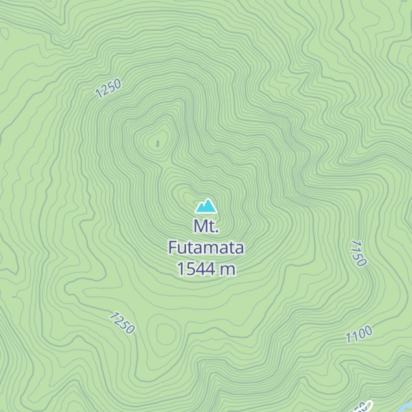 Map of Mt. Futamata