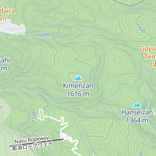 Map of Kimenzan