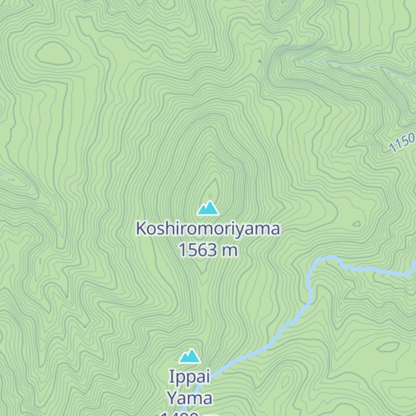 Map of Koshiromoriyama