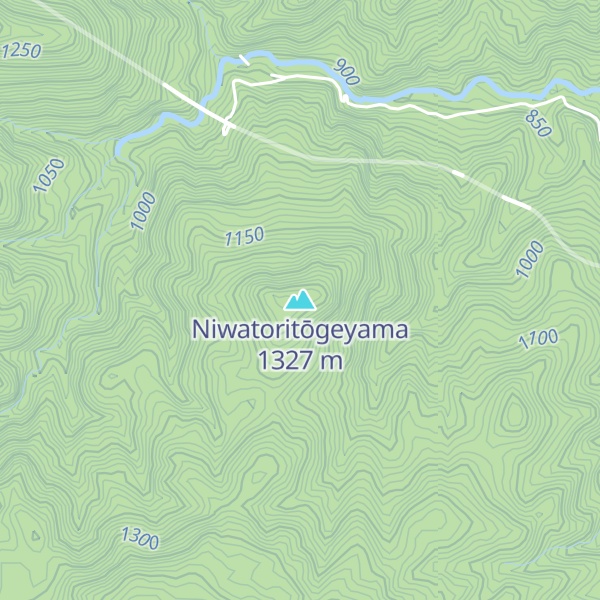 Map of Niwatoritōgeyama