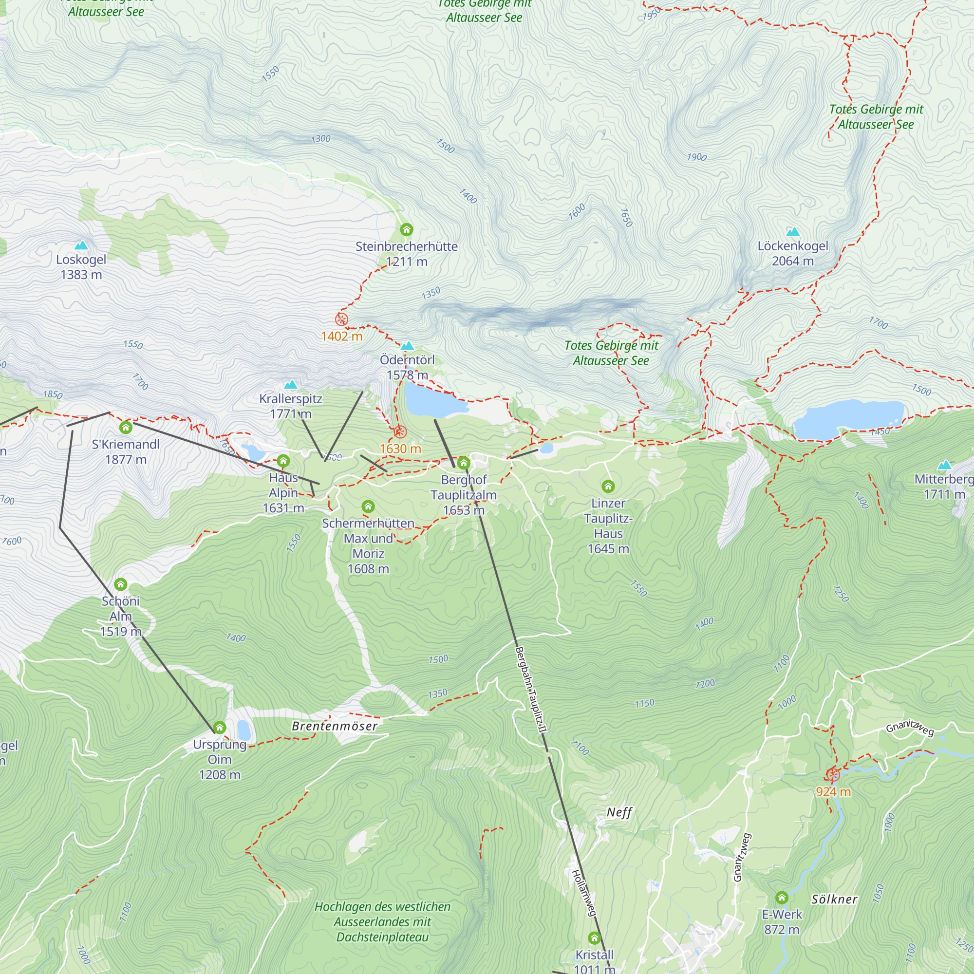 Große Winklerhütte map