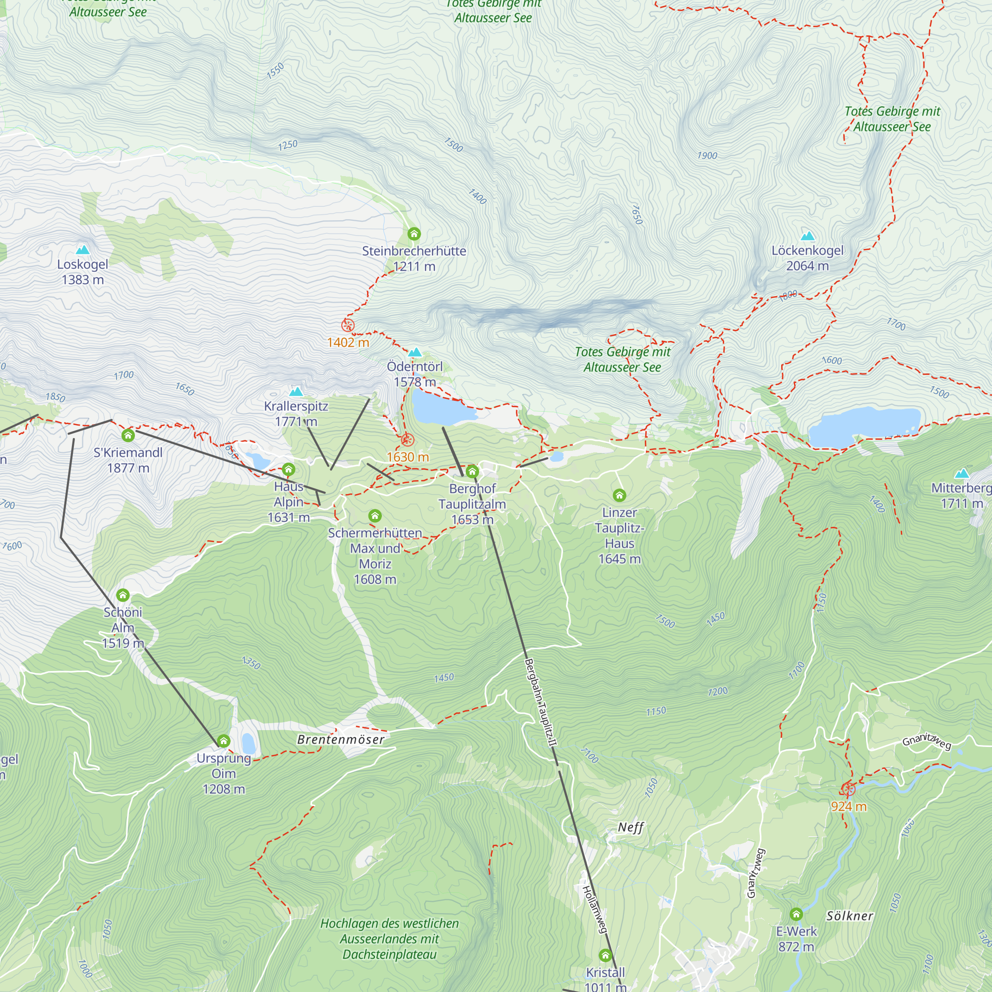 Große Winklerhütte map