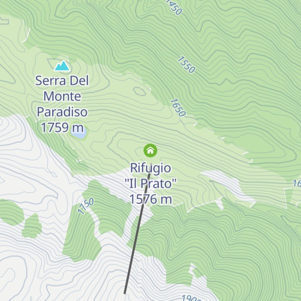Map of Rifugio "Il Prato"