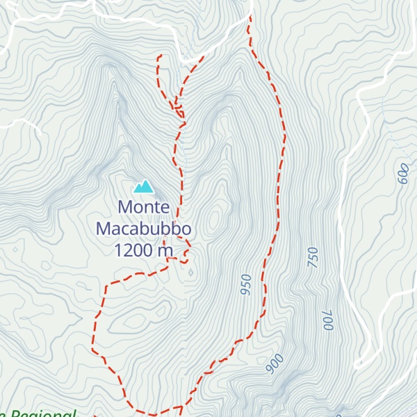 Map of Monte Puraccia