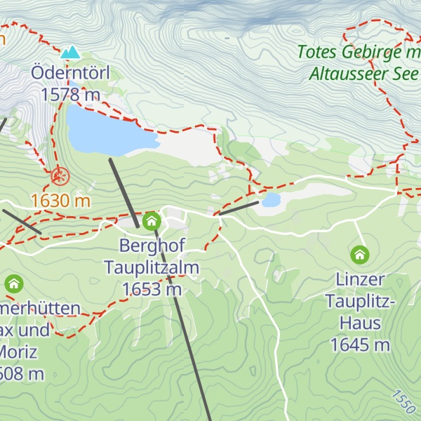 Map of Naturfreundehaus