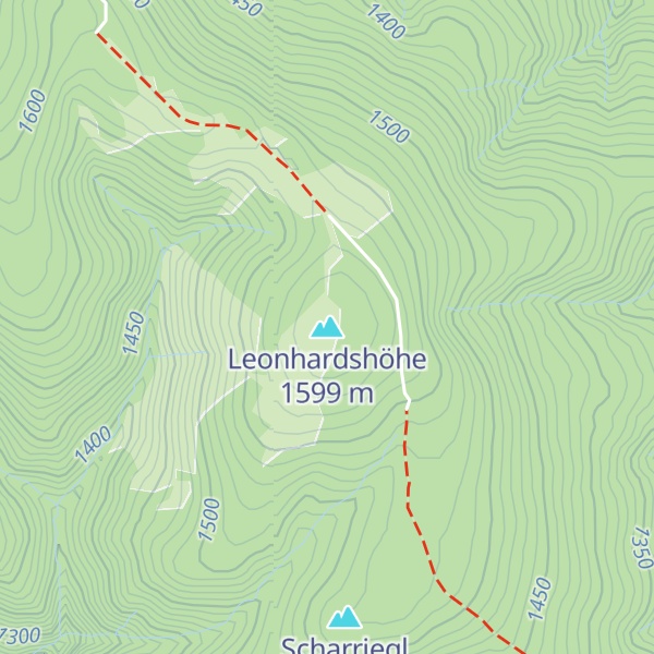 Map of Leonhardshöhe