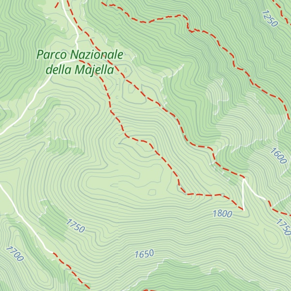 Map of Monte Mileto