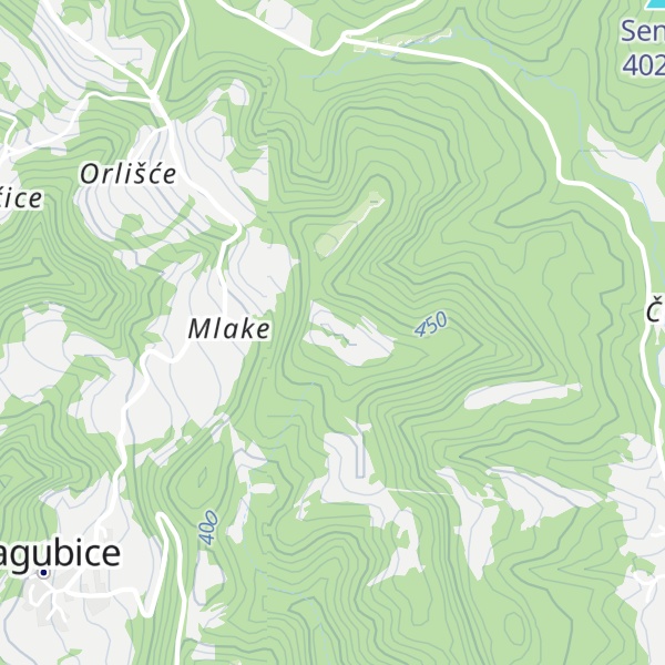 Map of Sv. Antun