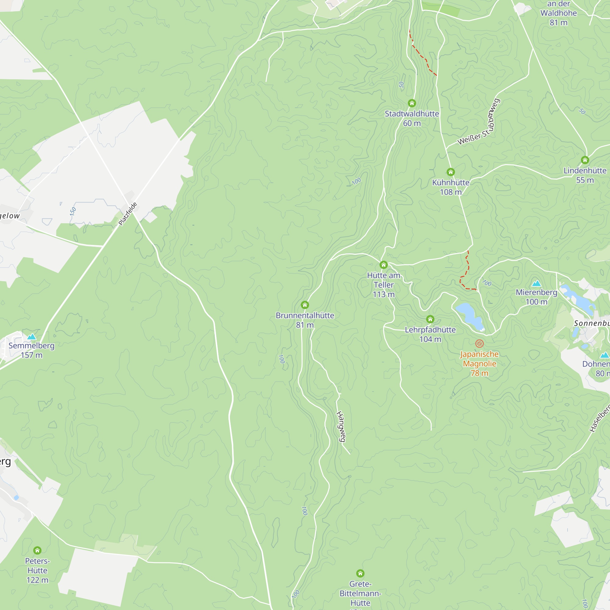 Brunnentalhütte map