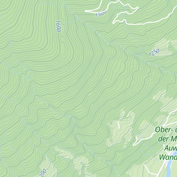 Map of Mauserhütte